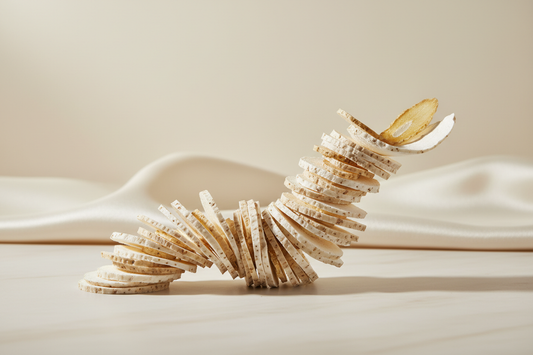 干山药 浅色高级背景