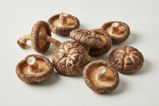 干花菇 纯色背景