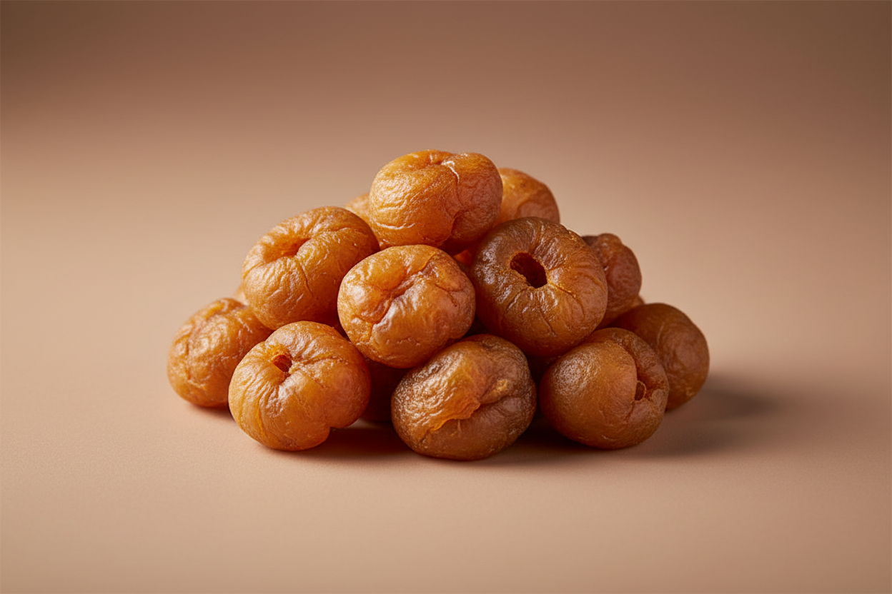 桂圆肉高级质感纯色背景 